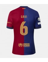 Barcelona Paez Gavi #6 Domácí Dres 2024-25 Krátký Rukáv